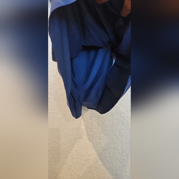 Blooming Jelly Blue One Piece Swim Dress Size Large - Picture 4 of 6